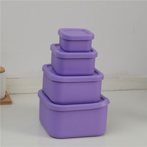 Ensemble d'ustensiles de cuisine en silicone (couleur de niche ou accent de stockage) récipient alimentaire en canne à sucre hailian - Product Image 6