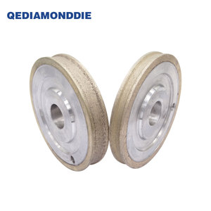 Muela abrasiva de diamante de enlace de metal sinterizado Muela abrasiva de diamante de borde de vidrio FA para máquinas de borde recto - Product Image 3