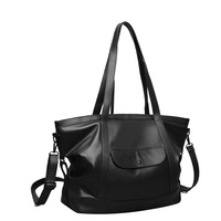 Sac à main en cuir PU personnalisé pour femmes, fabriqué en usine OEM, grand sac fourre-tout, style de mode de luxe 2025