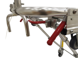 드래곤 메디컬에서 공급하는 병원용 휠체어 스트레처 접이식 격리 구급차 스트레처 - Product Image 6