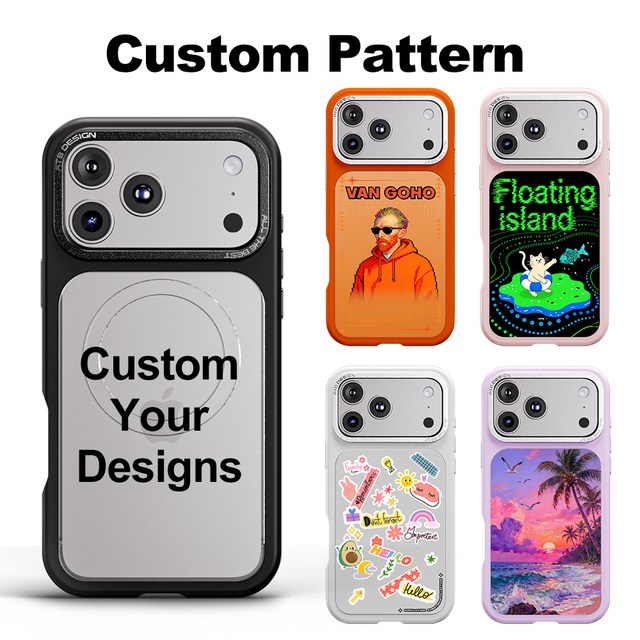 ATB Custom Shockproof Phone case UV Printable Wireless Charging Phone Case for iPhone 17 16 Pro Max With Removable Back Panel