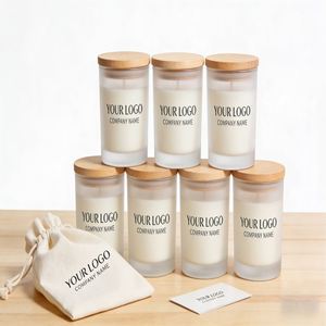 Vela Aromática de Cera de Soya con Logotipo Personalizado en Frasco de Vidrio, Decoración para el Hogar, Estilo Minimalista, Duración de 40-60 Horas - Product Image 2