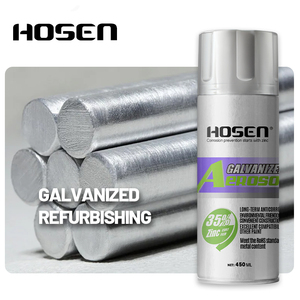 35% Zinc Content Cold Galvanizing Aerosol <b>Spray</b> Paint, Anti‑Rust Anti‑Corrosion Zinc <b>Spray</b> for Metal Surface Protection - Product Image 4