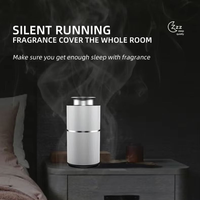 Diffuseur d'arômes portable pour voiture Henschel, moderne, en métal, Bluetooth, huile parfumée, rafraîchisseur d'air, alimenté par USB, couleur personnalisée, longue durée