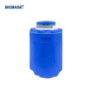 Tanque de nitrógeno líquido de almacenamiento estático Biobase 10L Tanque de nitrógeno líquido de almacenamiento de paja de gran capacidad