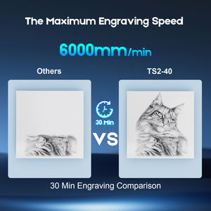 Cho twotrees <span class=keywords><strong>TS2</strong></span> 40 Wát 450*750 mét Diode Máy khắc 3D nhỏ mộ cho gỗ kim loại thủy tinh Acrylic giấy MDF Las cắt New ai - Product Image 2