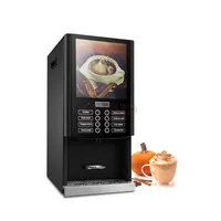 ECORTE Coffee Vending Machine Commercial Coffee Maker Instant Coffee  Machine Full-automatic Cold Hot Beverage Dispenser (Color : Common Style  220V)
