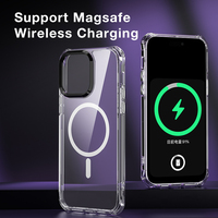 Nouveau Style de luxe charge magnétique hybride étanche étuis de téléphone portable transparents couverture de téléphone pour iPhone 12 13 14 15 coque de téléphone