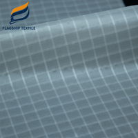 Tissu de parachute en nylon taffetas MIL C, enduit de silicone, 100% nylon (Nylon6,6), tissu tissé Ripstop