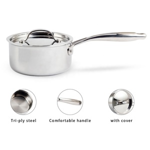 กระทะสแตนเลสสามชั้นที่แข็งแรงและอุ่นเร็ว - Product Image 2