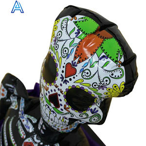 Halloween horrible OEM personnaliser crâne cercueil forme bière cola boissons glacière pour fête pliant portable refroidisseur seau - Product Image 5