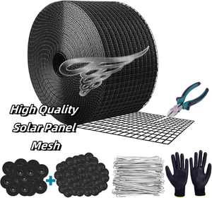 1/2X1/2 ''6 pouces 1.5mm Panneau solaire galvanisé Maille de protection pour oiseaux Clôture de protection contre les oiseaux Maille de barrière pour oiseaux - Product Image 1