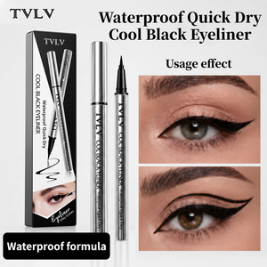 Delineador de Ojos Líquido Negro en Lápiz, de Larga Duración, Resistente al Agua y a las Manchas, con Logotipo Personalizado - Product Image 1