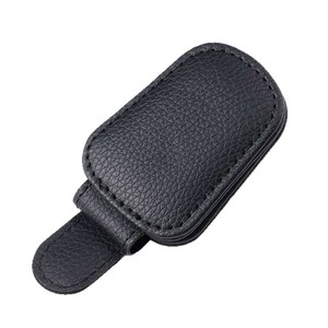 Portaocchiali da Sole Magnetico Multifunzionale in Pelle PU <span class=keywords><strong>per</strong></span> Auto, Accessorio <span class=keywords><strong>Clip</strong></span> <span class=keywords><strong>per</strong></span> <span class=keywords><strong>Occhiali</strong></span> da Vista - Product Image 5
