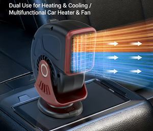 Calentador de Coche de Venta Caliente, Calentamiento Rápido, Desempañado y Descongelación, Salida de Aire Ajustable, Refrigeración, 150W, Bajo Ruido, Ajuste Perfecto - Product Image 5