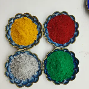 Pigmentos de óxido de hierro multicolores para cerámica, médico, tinta con precio al por mayor
