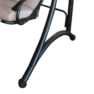 Modern 3-Seater Outdoor <b>Canopy</b> Gazebo Pergola Swing <b>for</b> Patio Garden Hotels Parks Schools Courtyards Villas Hospitals - Product Image 4