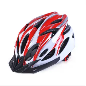 China fornecedor rosa de estrada adulto capacetes de bicicleta para motocicleta, eletrombile etc capacete de segurança da bicicleta com luz led à prova d' água