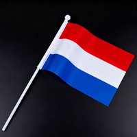 Drapeaux Fanions en Polyester Personnalisables Directement de l'Usine, Impression Numérique Gratuite, Vente en Gros, Coupe du Monde 2026, Extérieur à Manivelle