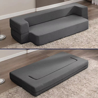 Fauteuil convertible Queen en mousse à mémoire de forme, lit futon pliable compressé de 8 pouces, canapé-lit pour chambre à coucher, salon, invités