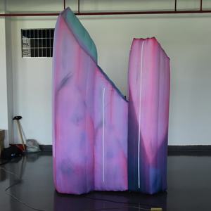 KeepFuns Formation géante gonflable personnalisée en forme <span class=keywords><strong>de</strong></span> <span class=keywords><strong>roche</strong></span> <span class=keywords><strong>de</strong></span> <span class=keywords><strong>cristal</strong></span> - Accessoire gonflable à thème pour fêtes, décor <span class=keywords><strong>de</strong></span> scène et événements - Product Image 6