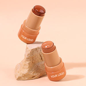 Logotipo personalizado impermeable y a prueba de sudor Jelly Contour Stick Frente y sombras de templo para un buen uso de la tez en la cara - Product Image 3