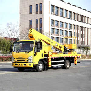 Plataforma de Trabajo Aérea Isuzu 4X2 de 40m de Alta Calidad, Plataforma de Trabajo Ajustable de 30m de Altura, Camión para Operaciones en Altura <span class=keywords><strong>GK30</strong></span> - Product Image 3