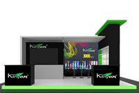 Stand de Salon Professionnel pour Foire, Exposition, Salle d'Exposition – Installation Facile/Rapide, Tailles Personnalisées, Modèle en Aluminium et Tissu TF-J-23184 Tanfu pour Événements
