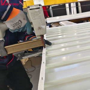 Portes à enroulement en acier modernes <span class=keywords><strong>de</strong></span> haute qualité, personnalisables, anti-effraction, pour extérieur, avec certification CE, prévention <span class=keywords><strong>de</strong></span> la rouille, usine <span class=keywords><strong>de</strong></span> Qingdao - Product Image 5