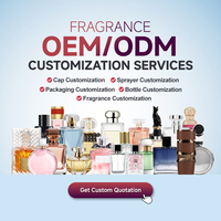 Vente en gros de flacons en verre personnalisés OEM ODM, rechargeables, avec boîte, vaporisateur pour femmes et hommes, bouchon métallique, vaporisateur à brume OEM