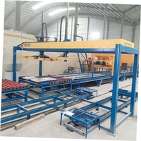 Machine de palettisation automatique CNC en acier Double pince pour pavage brique et ligne de production de pierre artificielle