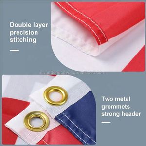 ธงโพลีเอสเตอร์ 100% สำหรับงานขายส่ง พิมพ์ลายดิจิทัล ธงมือถือแบบต่างๆ สำหรับประเทศต่างๆ ในเทศกาลจูนทีนธ์ - Product Image 4