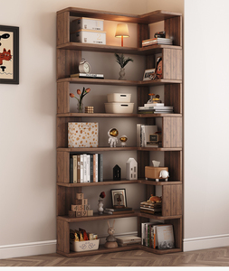 Sàn gỗ rắn để Trần kệ sách lưu trữ giá, hộ gia đình sinh viên góc kệ sách, đơn giản và hiện đại góc lưu trữ giá - Product Image 6