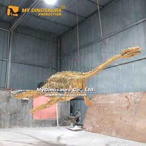 Juguete Acuático de Dinosaurio, Esqueleto de Mosasaurio en Color Dorado - Product Image 5
