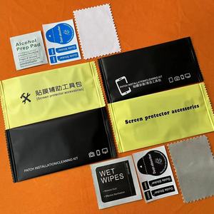 Kit de <span class=keywords><strong>nettoyage</strong></span> de <span class=keywords><strong>téléphone</strong></span> personnalisé 4 en 1, microfibre, <span class=keywords><strong>nettoyage</strong></span> sec et humide pour protecteur d'écran en verre trempé, pour nettoyer le <span class=keywords><strong>téléphone</strong></span> - Product Image 2