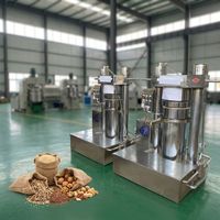 Presse à huile hydraulique à commande tactile, extracteur d'huile pour sésame et arachides