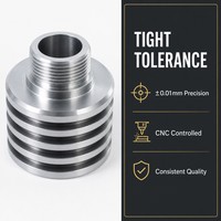 Pièces métalliques personnalisées de qualité uniforme, usinage CNC de production en série fiable, précision ±0,01 mm