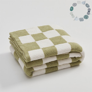 Demi polaire tricot jeter velours doux confortable pour bébé enfants couvre-<span class=keywords><strong>lit</strong></span> couverture portable <span class=keywords><strong>de</strong></span> Ben lin hôtel linge <span class=keywords><strong>de</strong></span> <span class=keywords><strong>lit</strong></span> hôtel - Product Image 6