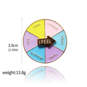 เข็มกลัดหมุนได้ ออกแบบเองได้ สำหรับงานเกย์ไพรด์ - Product Image 4