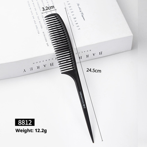 Peine de peluquería Tony Cover de nailon y PP con punta, para estilizar y cortar el cabello, de doble uso, para salón de belleza - Product Image 6