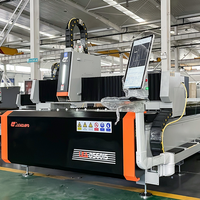Machine de découpe laser à fibre haute puissance 1,5KW-6KW avec commande Cypcut, moteur servo Fuji, prise en charge BMP/AI pour tôles métalliques