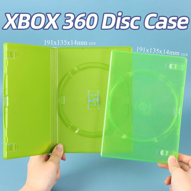 SUNSHING Video Replacement Game Box CD Gaming Case for XBox Series XBox 360 XBox One Disc Cover DVD CD Disc Media Packaging