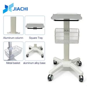 EKG-Wagen, Multifunktionaler Medizinischer Pumpenwagen, Aluminium-Legierung Schwerlast-Medizinischer Wagen Pumpentransportwagen - Product Image 1