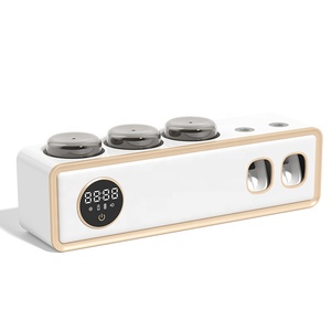 2024 salles de bains rechargeables porte-brosse à dents de stérilisation intelligente deux distributeur de dentifrice stérilisateur <span class=keywords><strong>UV</strong></span> multi-tasse - Product Image 1