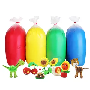 Argile sèche à l'air pour enfants 1kg 36 couleurs argile à modeler usine vente directement non toxique en toute sécurité jouer à la main fabrication artisanale