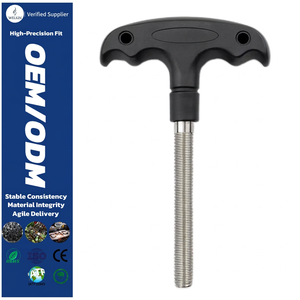 T Handle <b>Bolt</b> Stainless Steel Threaded Stud Wing Screw Clamping Knob Industrial Machinery Fastener Adjusting Universal Tool - Product Image 1