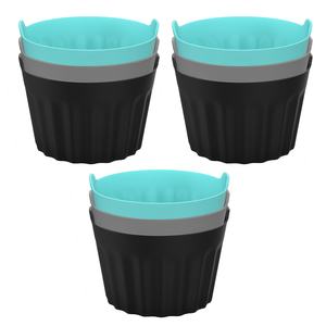 Mini moules à gâteaux ronds en Silicone outils à gâteaux polyvalents pour Cupcakes Muffins couche <span class=keywords><strong>fromage</strong></span> chocolat gâteaux arc-en-ciel - Product Image 1