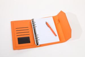 Новый Деловой Подарок из искусственной кожи, рекламные офисные блокноты в твердом переплете с ручкой, подарочная коробка - Product Image 5