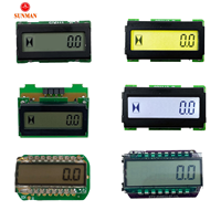 عداد ساعات رقمي LCD بـ 6 أرقام طراز 701-PR-112H لتتبع الوقت مع إمكانية تخصيص حجم العرض