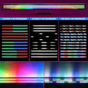 Hot bán 200W Strobe <span class=keywords><strong>Light</strong></span> 720led RGBW LED ma trận ánh sáng DMX512 kiểm soát 48 RGB Zones & 24 Trắng Zones đuổi theo hiệu ứng đèn sân khấu - Product Image 4